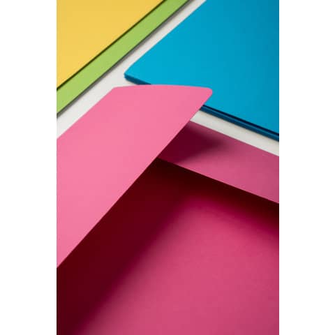 Cartellina 3 lembi Favini Folder Luce&Acqua 200 g/m² 24,5x34,5cm conf.25 ciclamino - A50F434